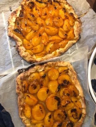 apricot galette